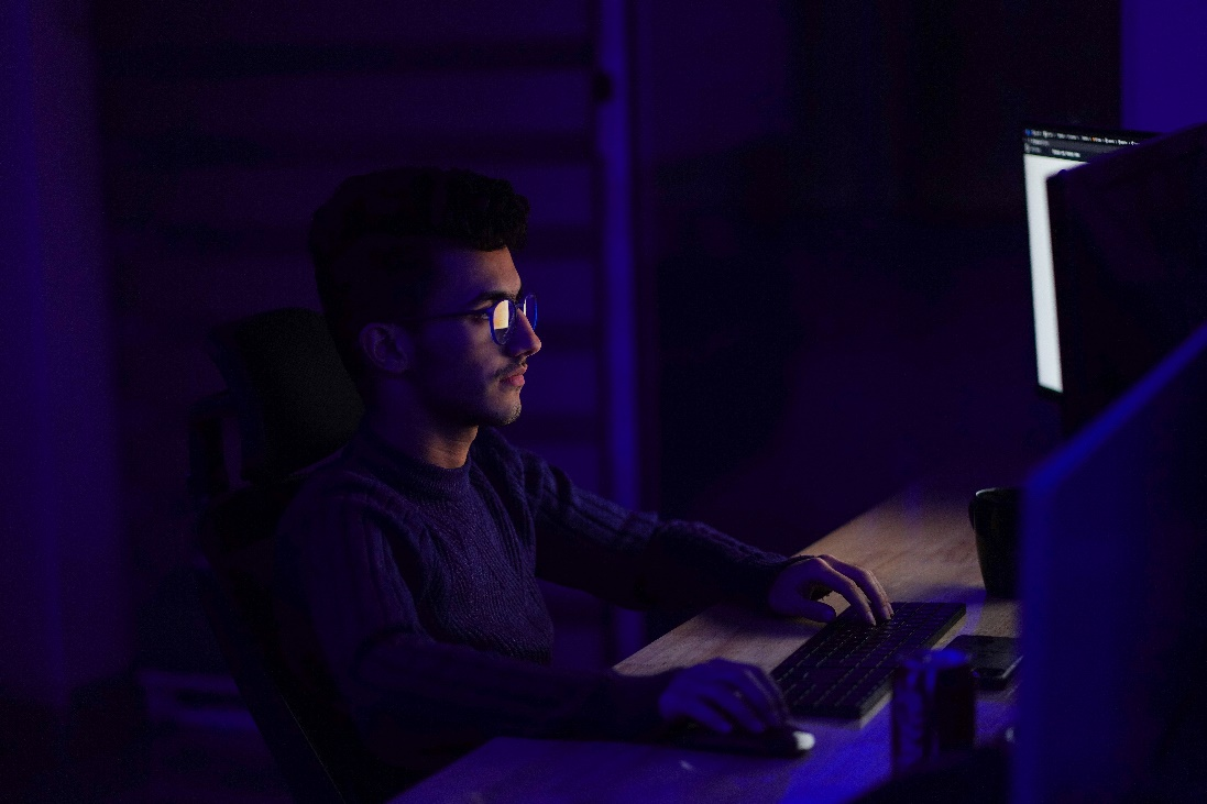 A developer on his table.